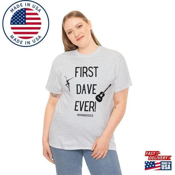 Tops - Dave Matthews Band First Concert Unisex Tee T-shirt